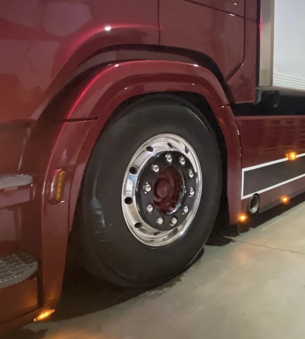 Skjermforlengere til Scania Nextgen