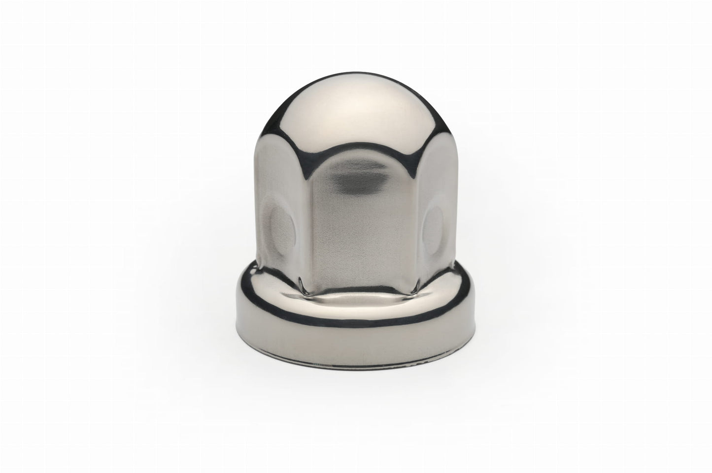 Hjulmutterdeksel Lav i Rustfritt Stål, 33/32mm