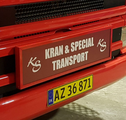 LED Light Sign, Front - 965x265x40mm