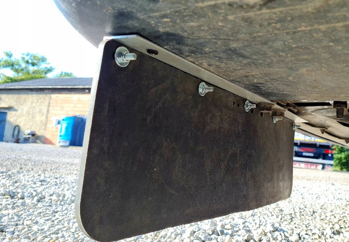 Skvettlapp Scania, 60x18cm - Sort