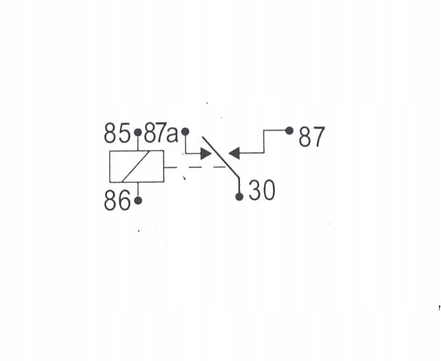 Single relay Lexton 12V, 30A/40A, 5 pin