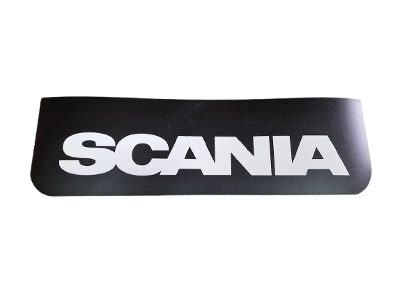 Skvettlapp Scania 60x18cm, Type 2 - Svart