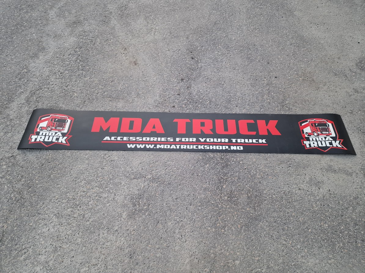 Mud flap for Trailer, MDA TRUCK - 240x35cm