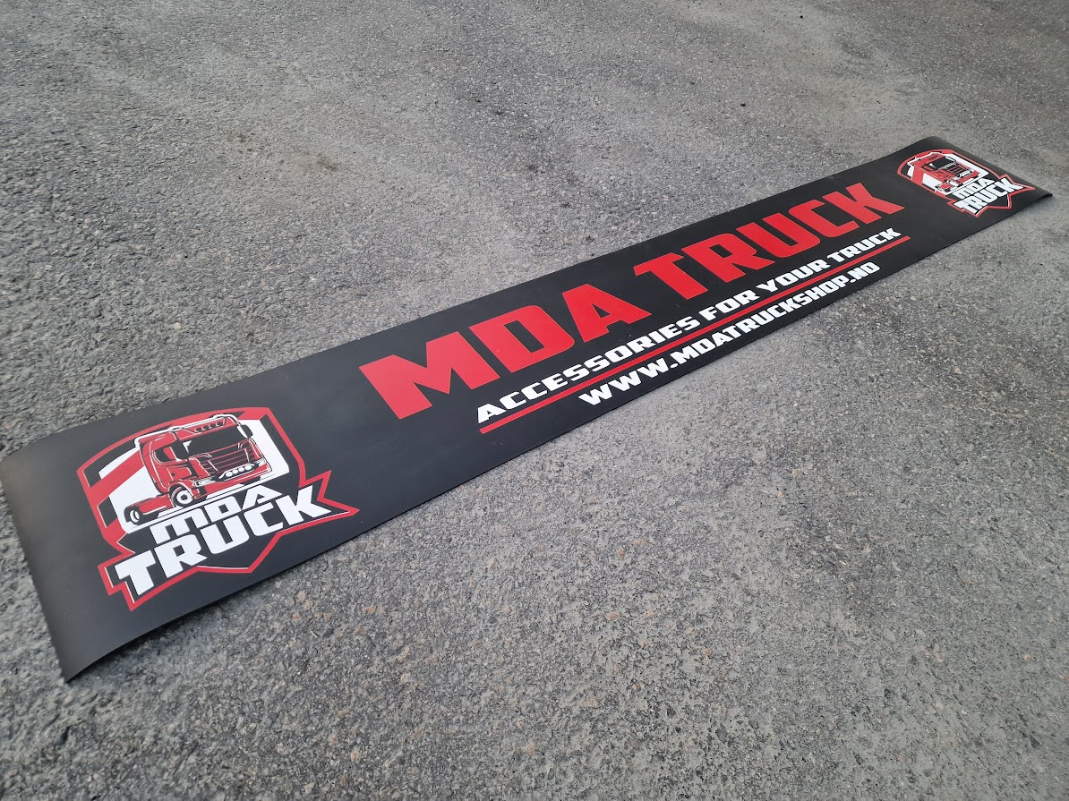 Mud flap for Trailer, MDA TRUCK - 240x35cm