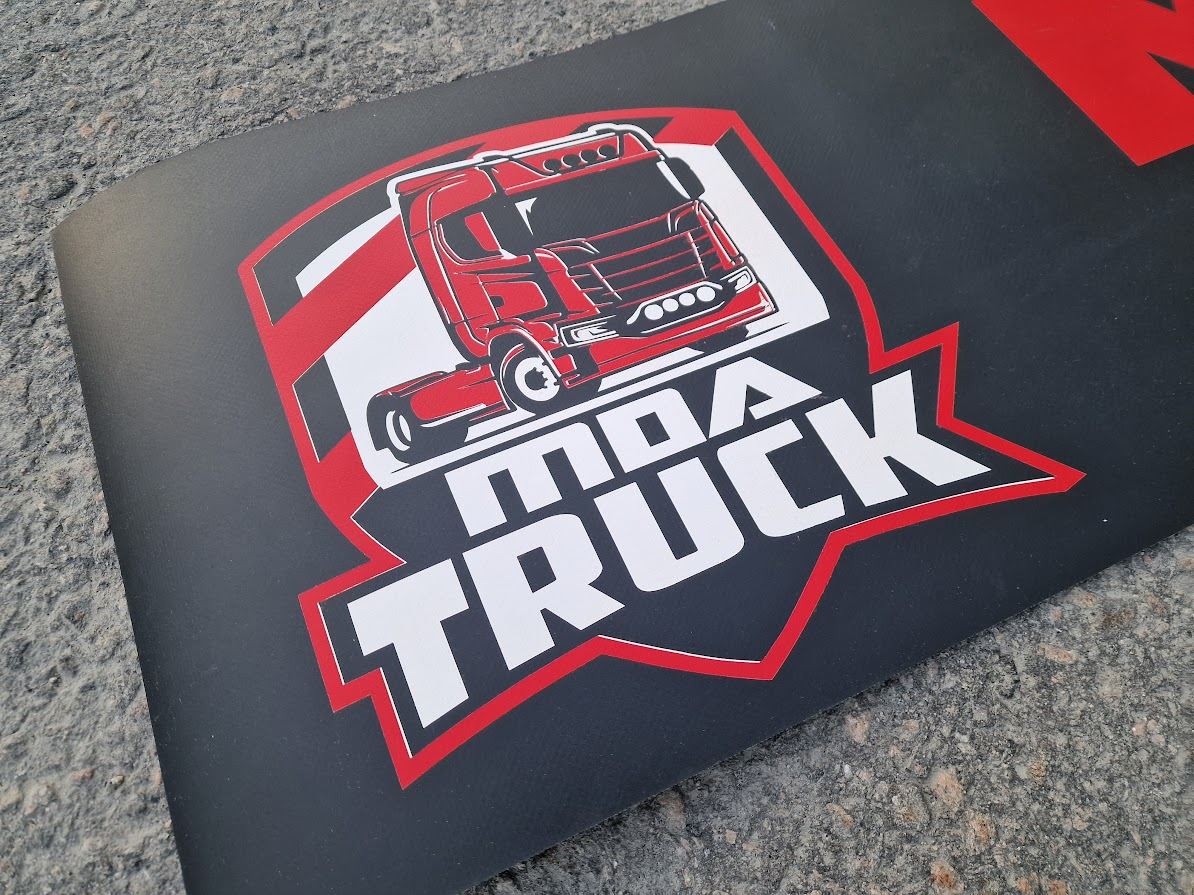 Mud flap for Trailer, MDA TRUCK - 240x35cm