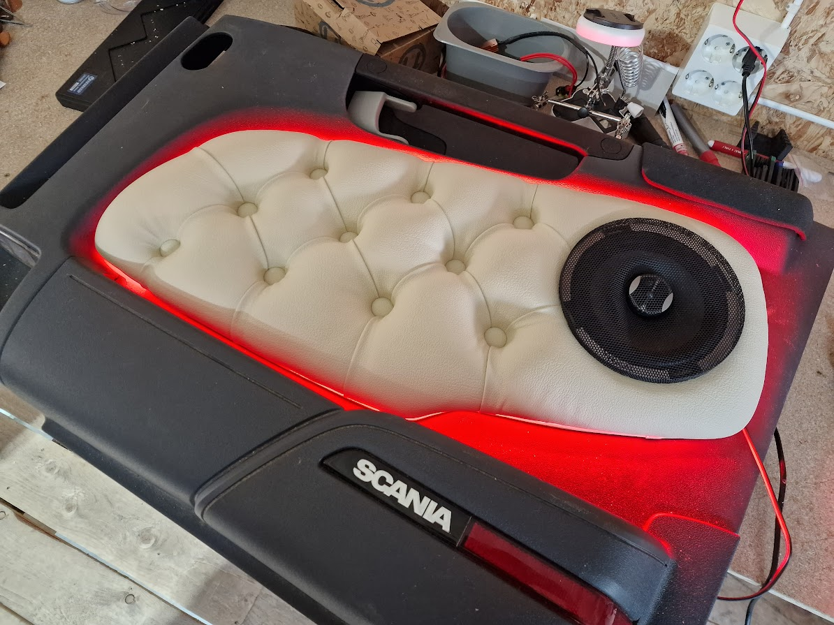 Door covers made to order - lighting, button fastening, smooth