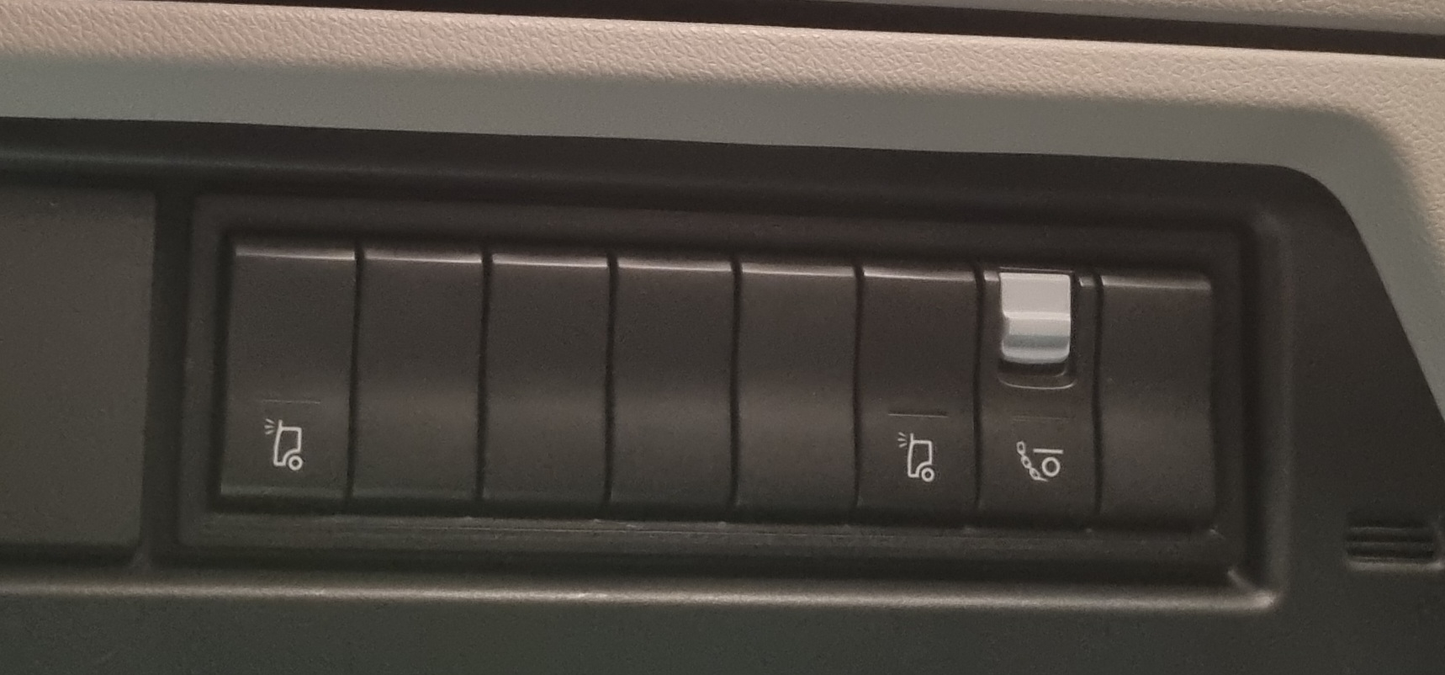 Bryterpanel for 8stk Brytere til Scania Nextgen