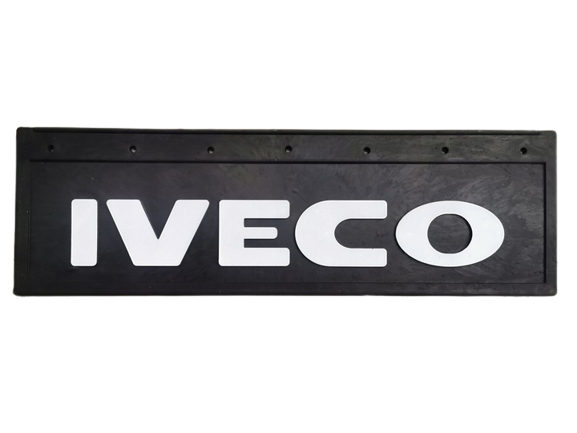 Skvettlapp Iveco, 65x20cm - Sort