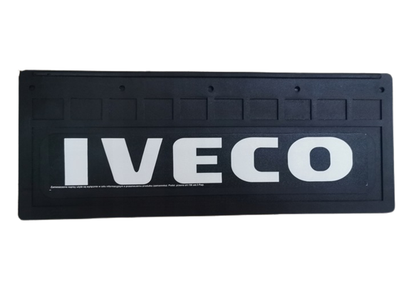 Skvettlapp Iveco, 52x20cm - Sort
