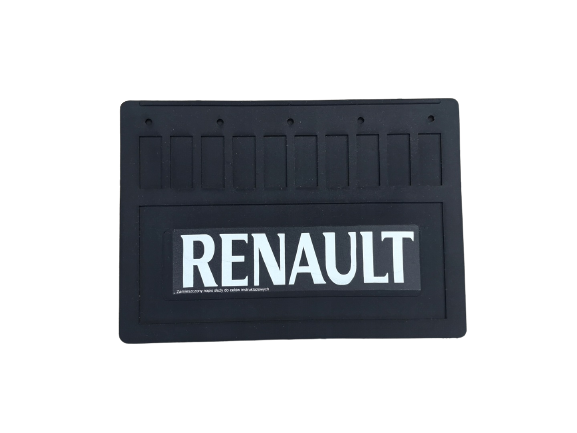 Mud flap RENAULT, 40x29cm - Black