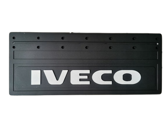 Skvettlapp Iveco, 62x25cm - Sort