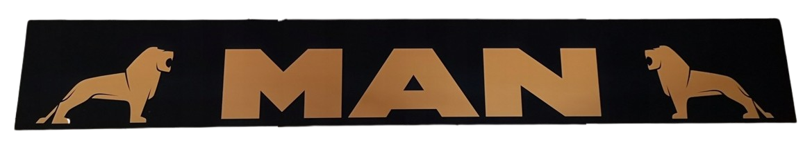 Mud flap for Trailer - MAN, Type 2 - 240x35cm