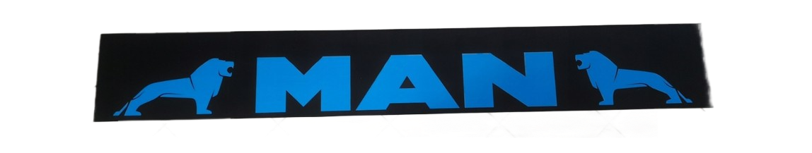 Mud flap for Trailer - MAN, Type 5 - 240x35cm