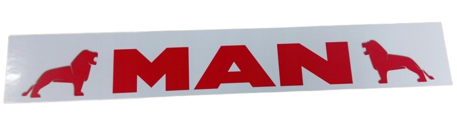 Mud flap for Trailer - MAN, Type 10 - 240x35cm