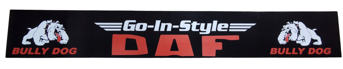 Mud flap for Trailer - DAF, Type 6 - 240x35cm