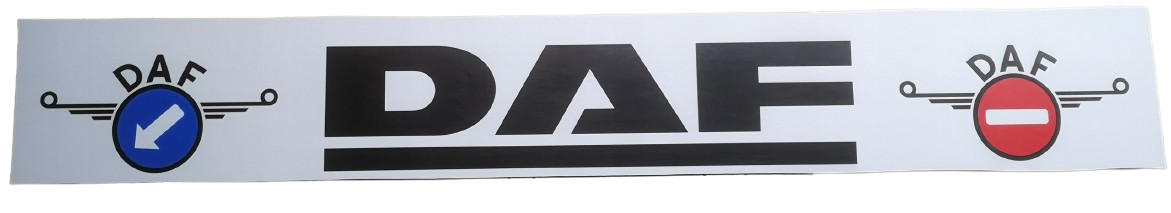 Mud flap for Trailer - DAF, Type 11 - 240x35cm