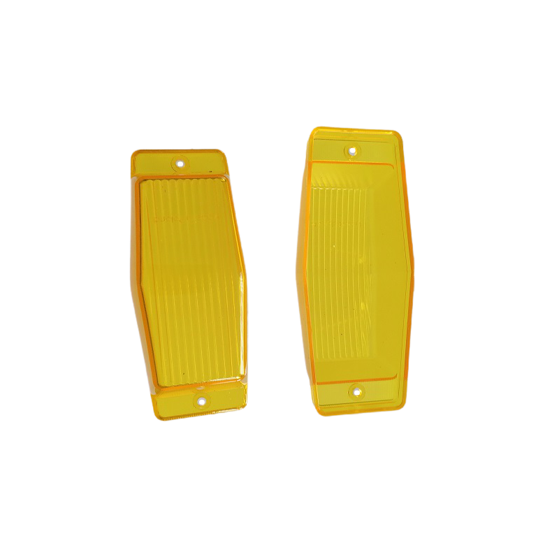 Double Burner Lampeskjerm - Gul