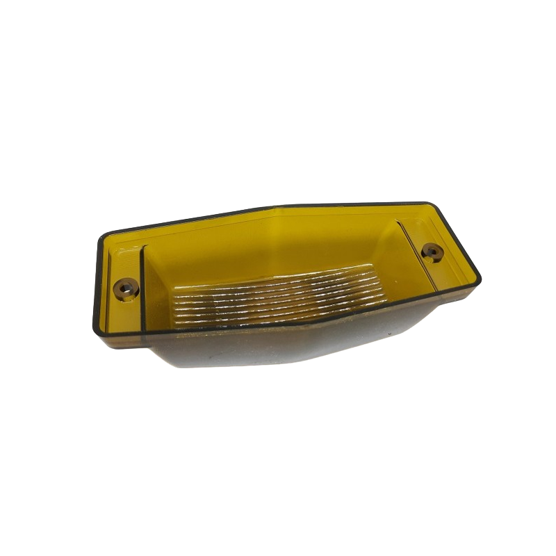 Double Burner Lampeskjerm - Gul/Sotet