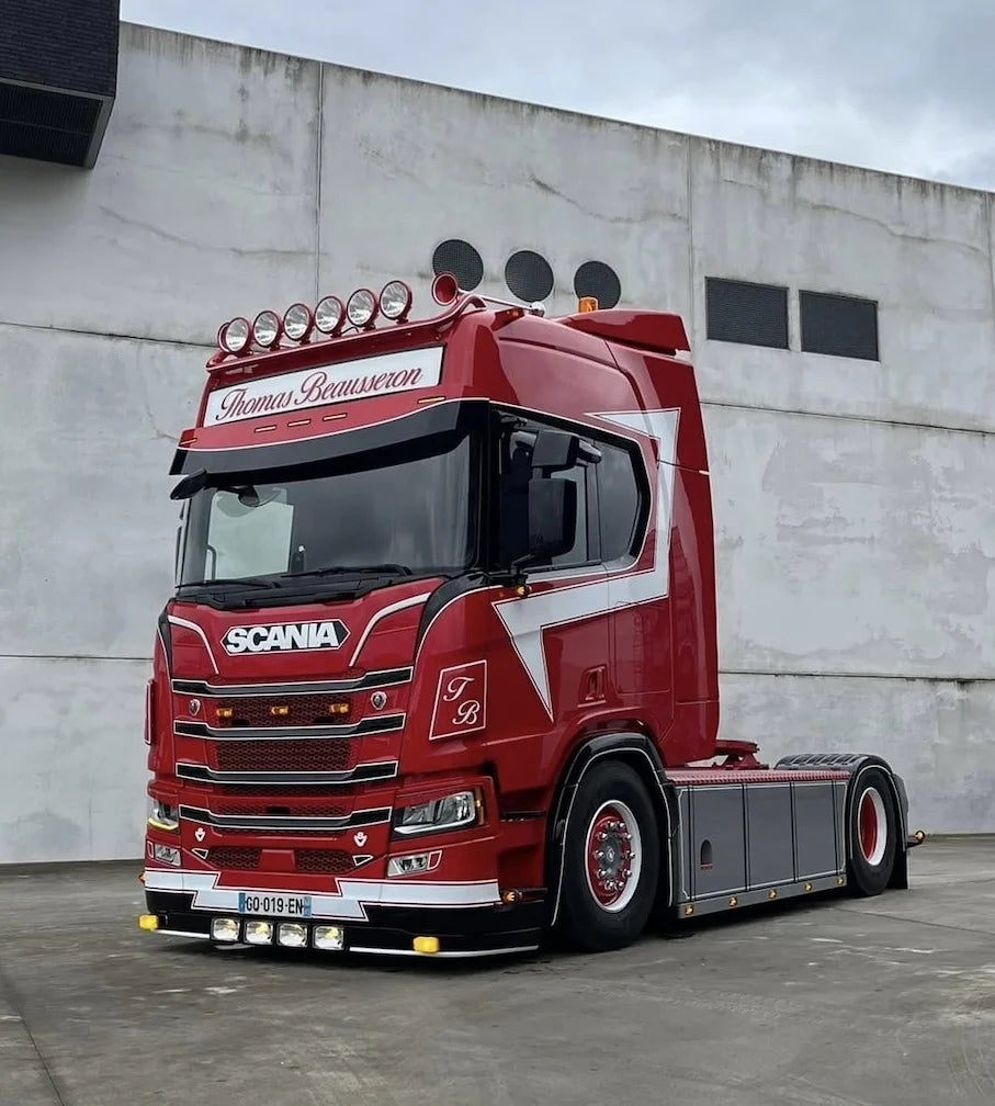 Oldschool Ceiling Lamp, 2pcs - Orange/Red