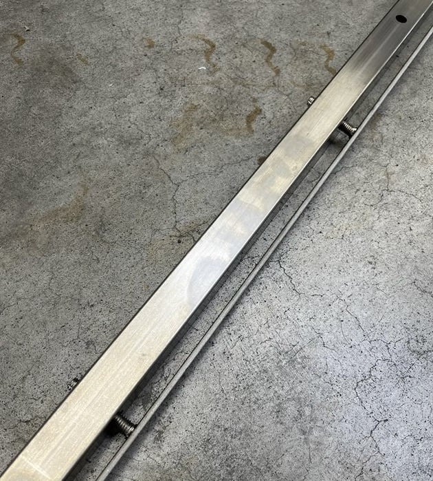 Mounting bracket for 248cm mud flap