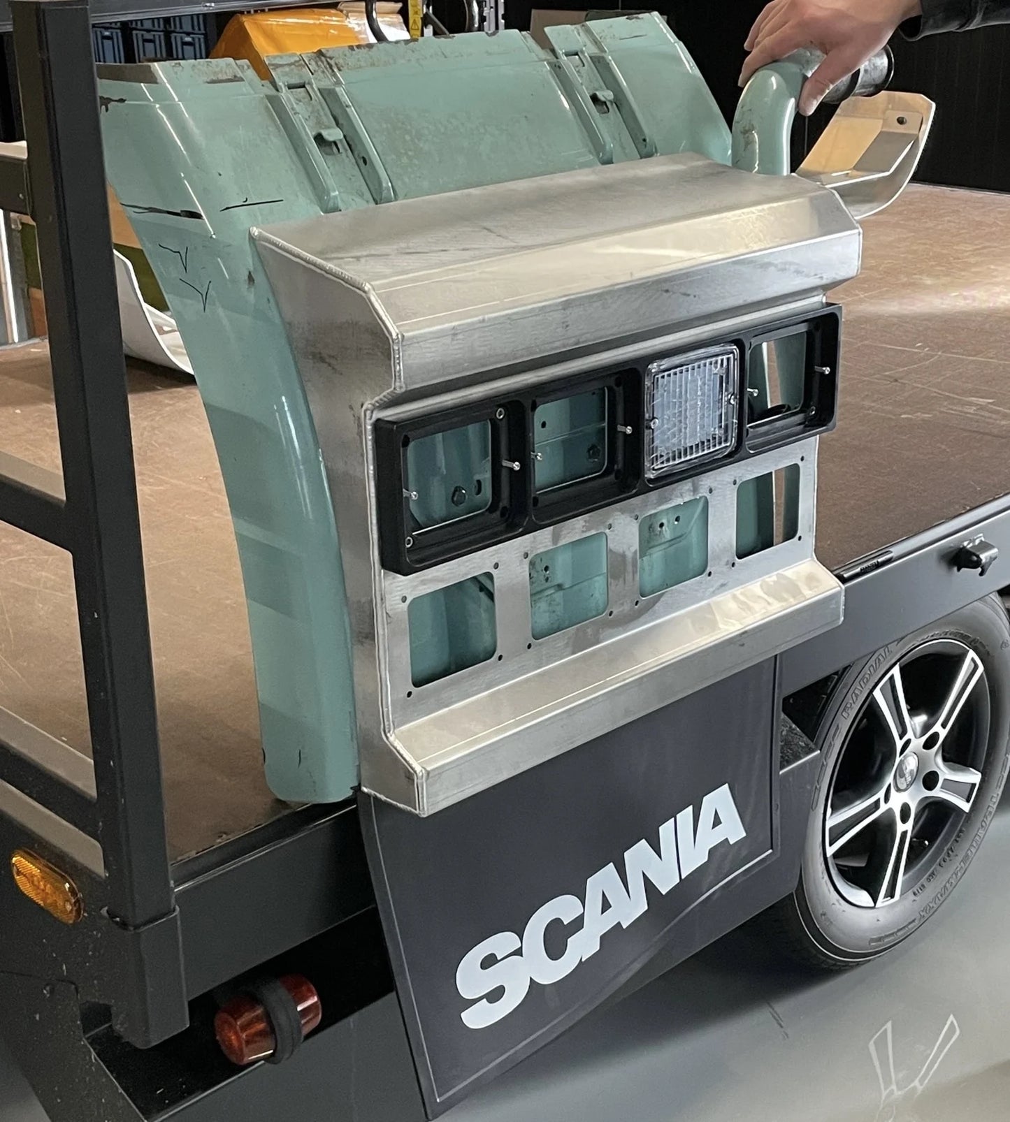 Baklys System Inkl Rammer (Sett) til Scania