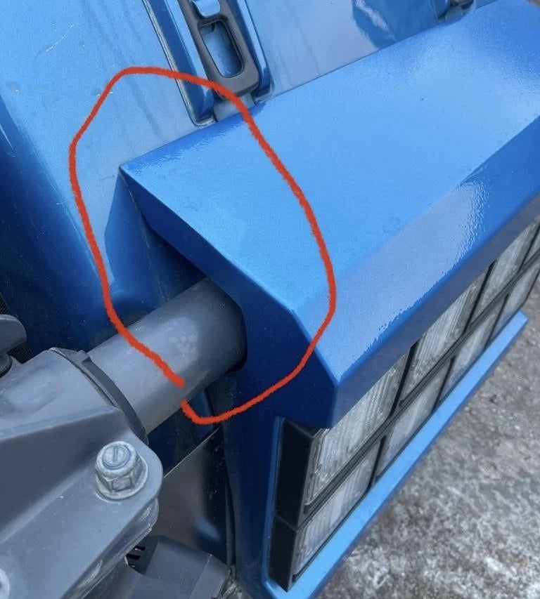 Baklys System Inkl Rammer (Sett) til Scania