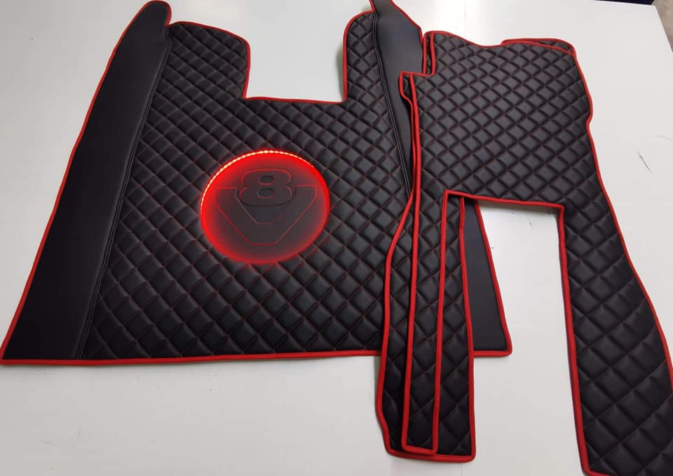 Mattesett Laget på Bestilling - Belysning, Knappestopping, Bussplysj