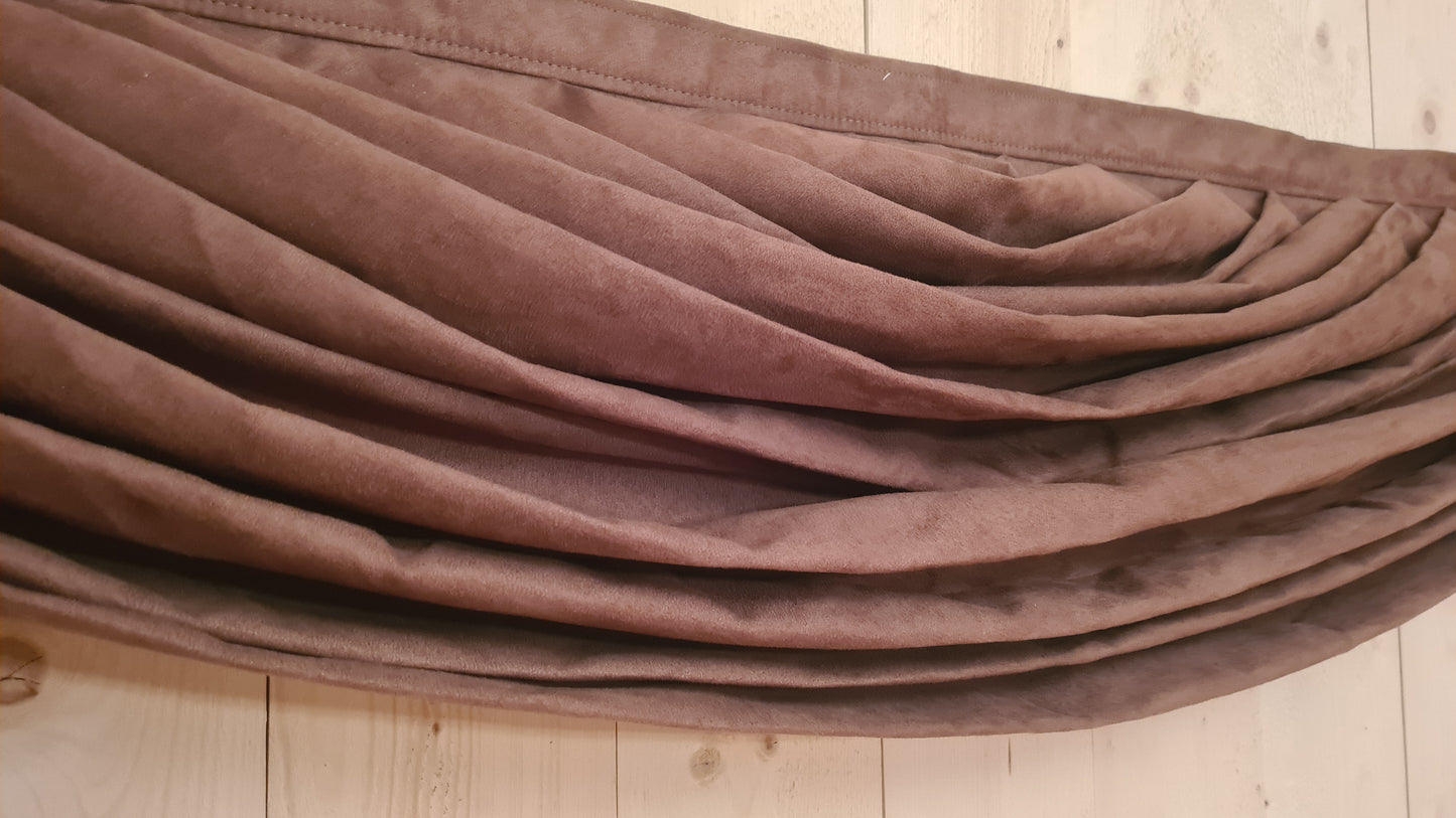 Himmel Gardin i Stoff/Bussplysj - Laget på Bestilling