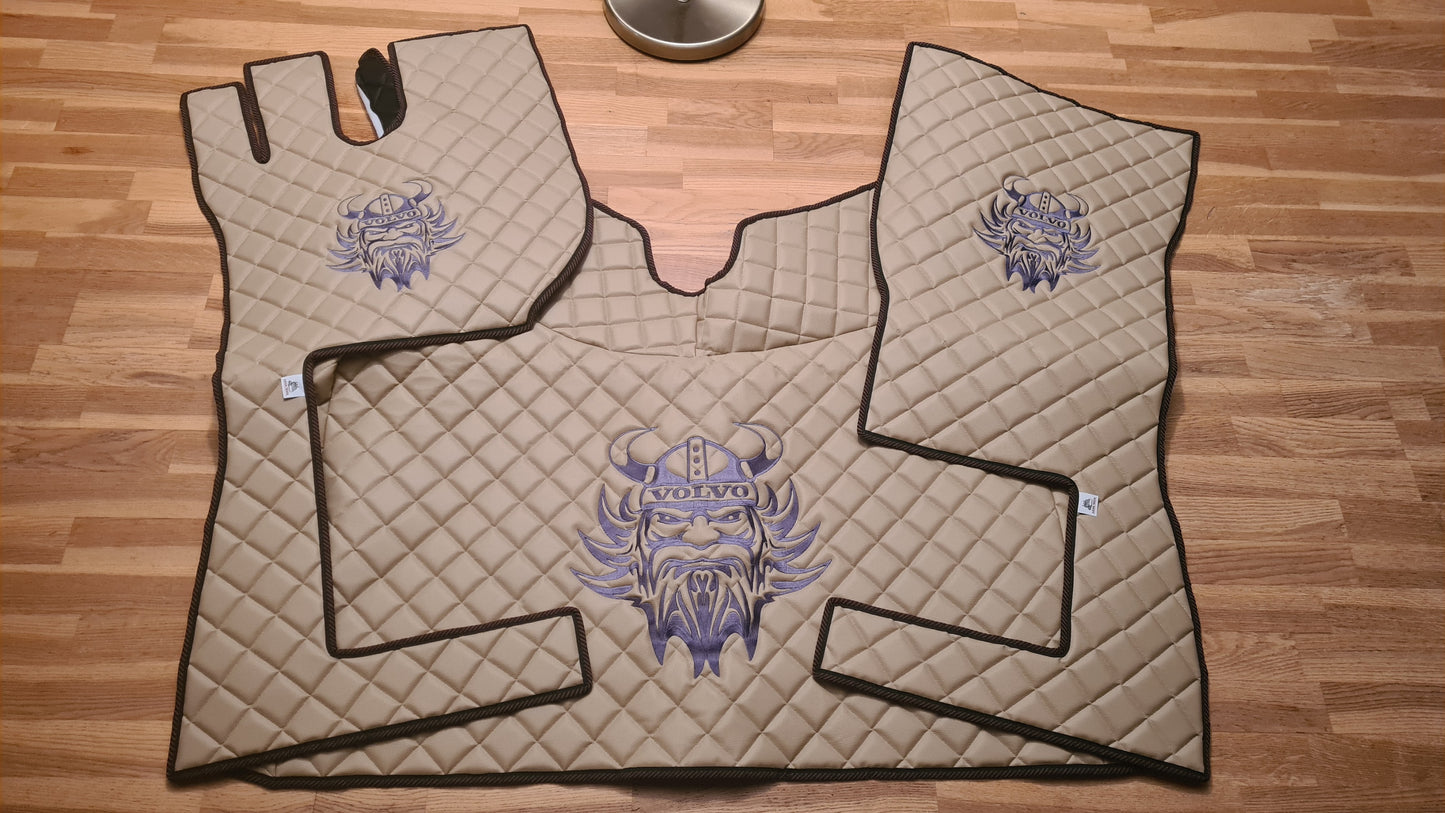 Mattesett i Ruter - Volvo FH4/FH5/AERO - Fast Passasjersete