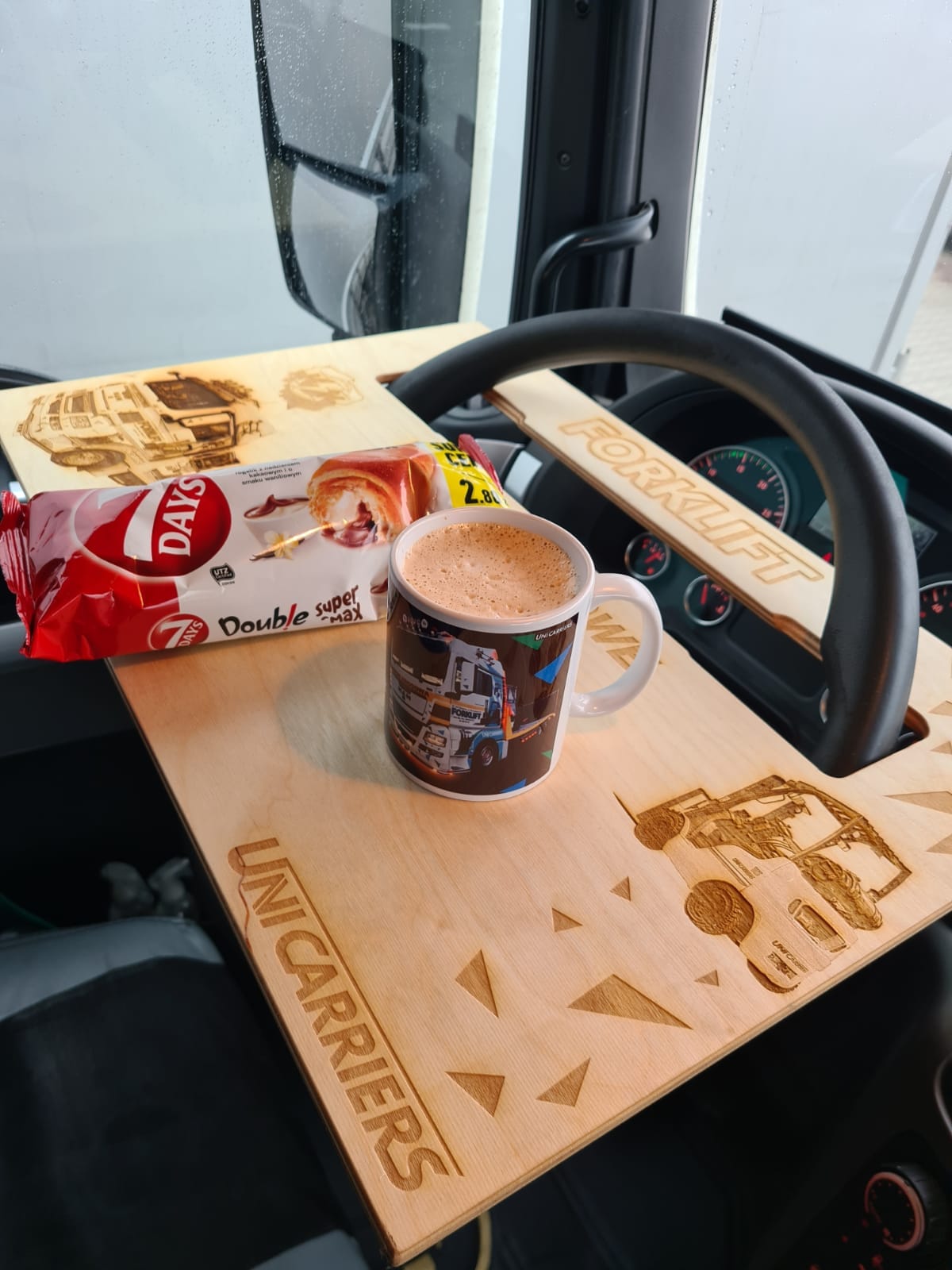 Rattbord til Lastebil med Grafikk - Nyhet!