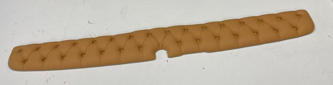 Sun visor made to order - Button fastening, LED diodes, Alcantara