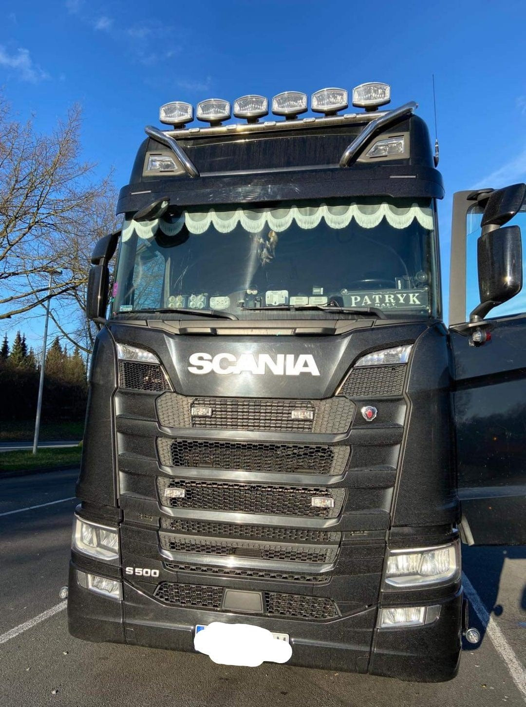 Frontkappe i Stoff til Lastebil/Varebil - Laget på Bestilling