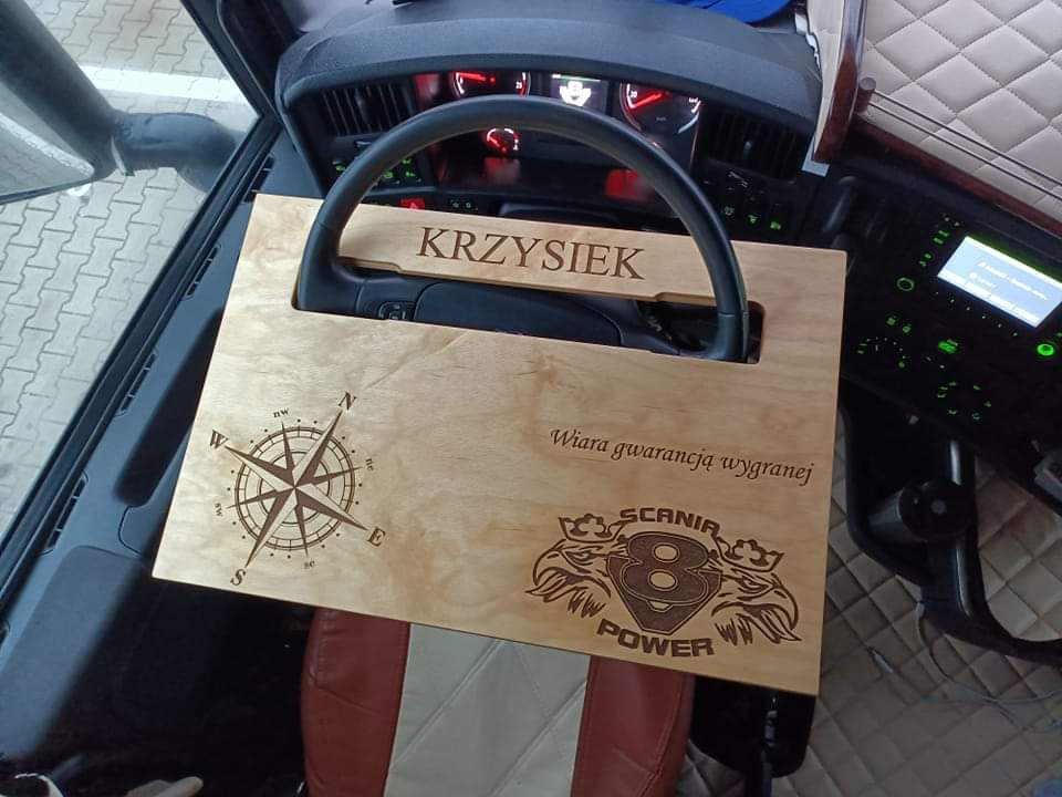 Rattbord til Lastebil med Grafikk - Nyhet!