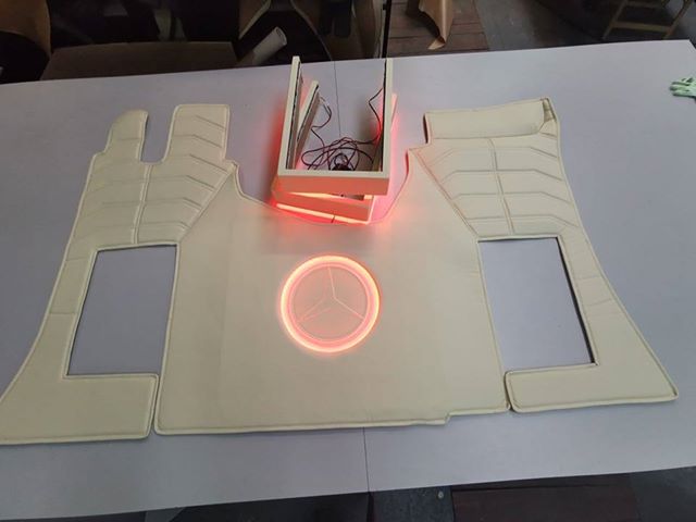 Mattesett Laget på Bestilling - Belysning, Knappestopping, Bussplysj