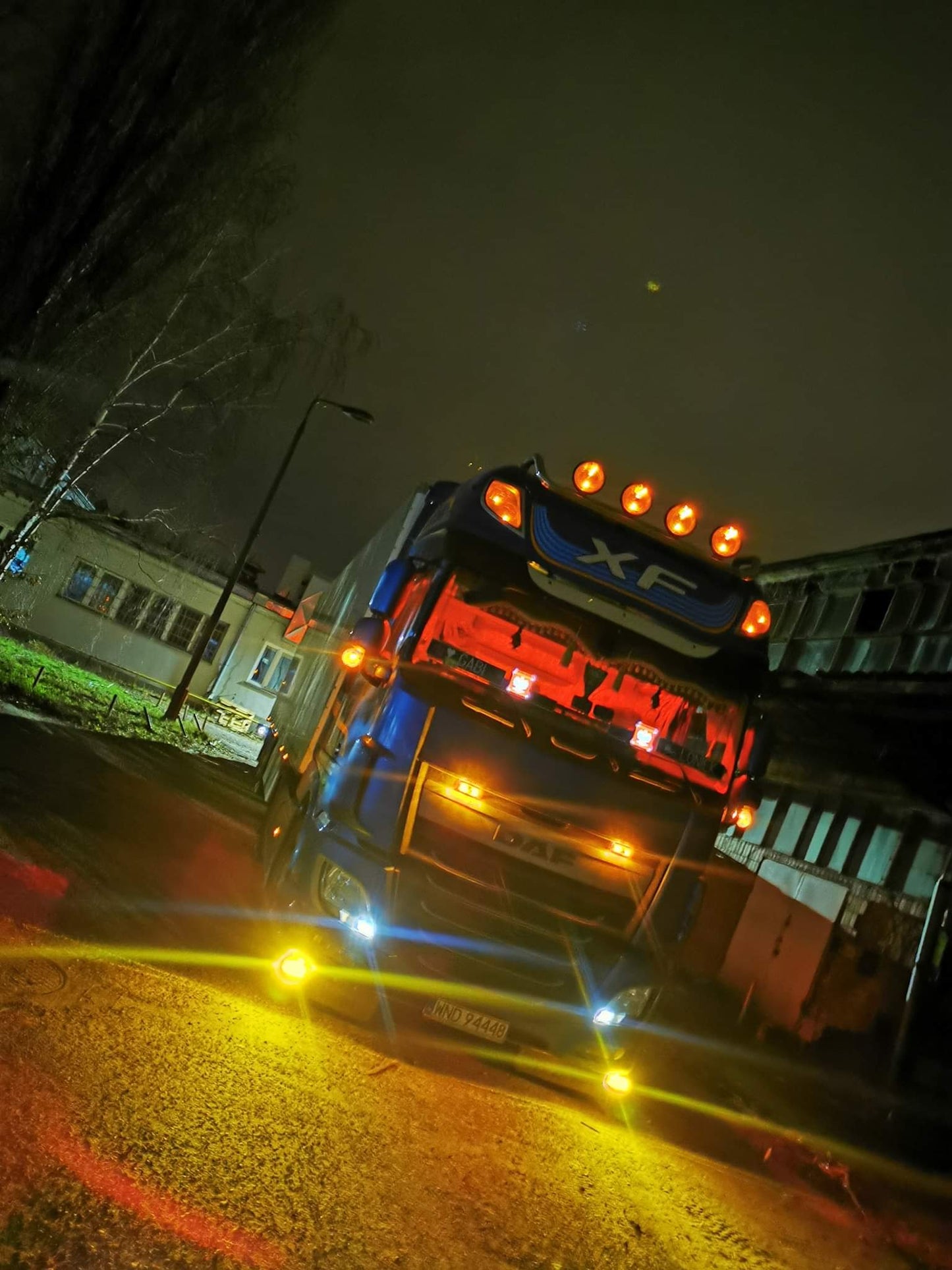 Interiørlampe / Melonlys LED 12/24V - Rød