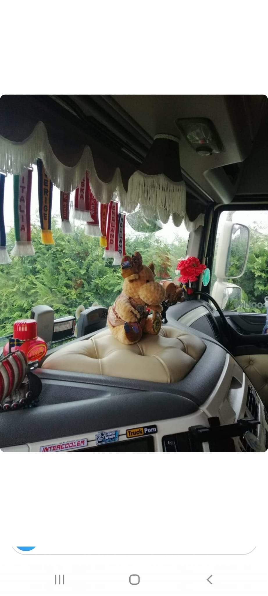 Fabric lamps 12/24V - Made to order