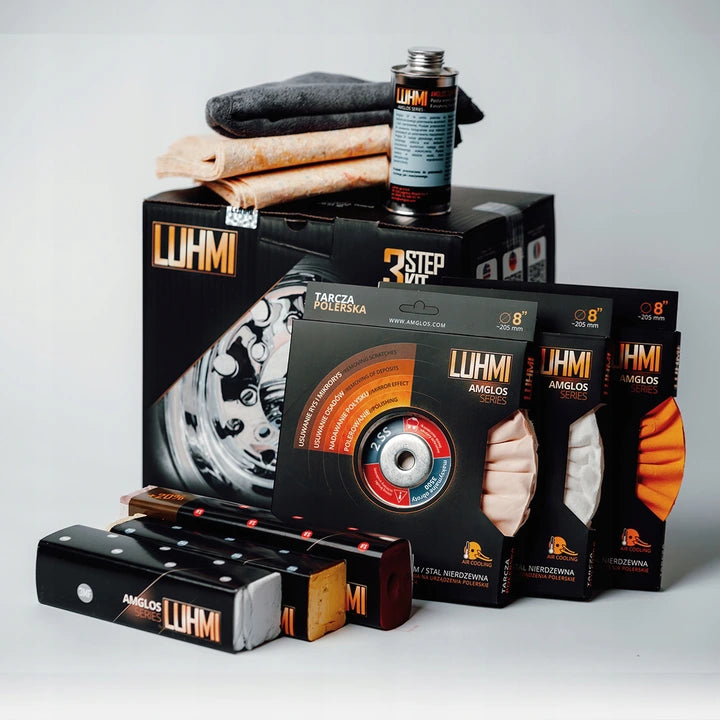 Luhmi Amglos 3Step Set for Polishing Aluminum