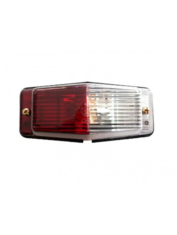 Double Burner - White/Red