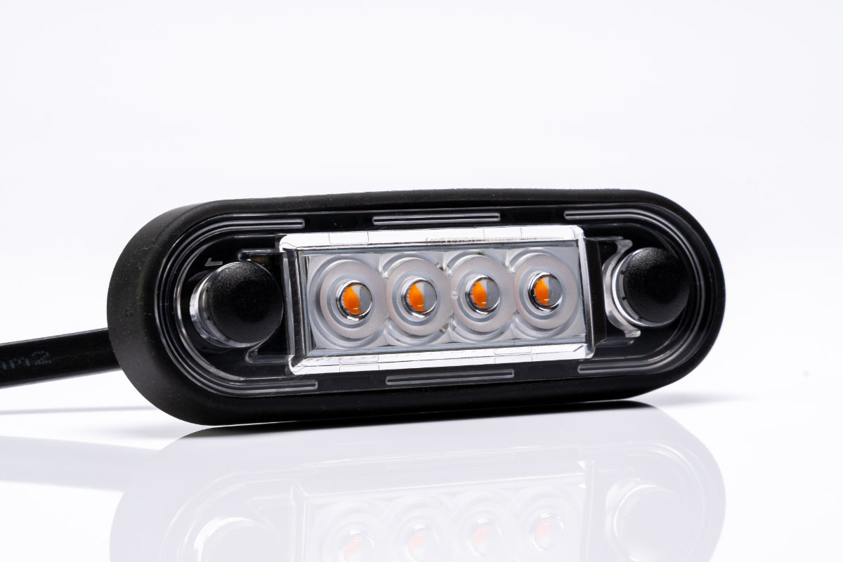 Markeringslys LED 4 Dioder Fristom - Oransj