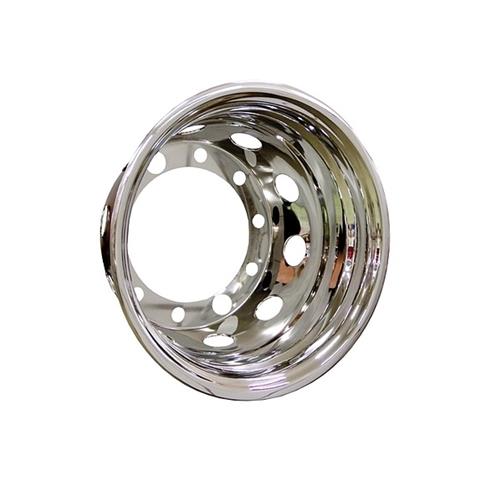 Hjulkapsel Bak i Rustfritt Stål - 19.5x8.25