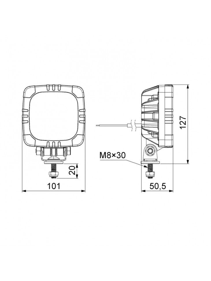 Horpol LED Arbeidslampe