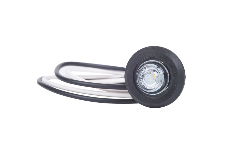 Markeringslys LED Rund Horpol - Hvit