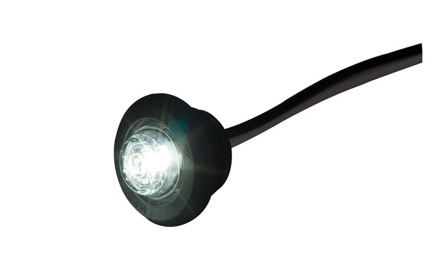 Markeringslys LED Rund Horpol - Hvit