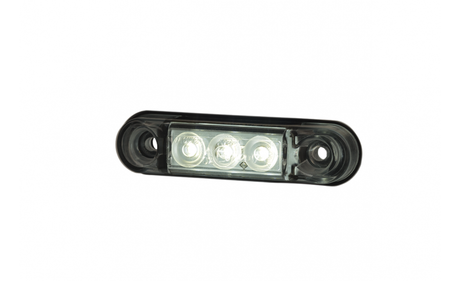 Markeringslys LED Slim Horpol - Hvit