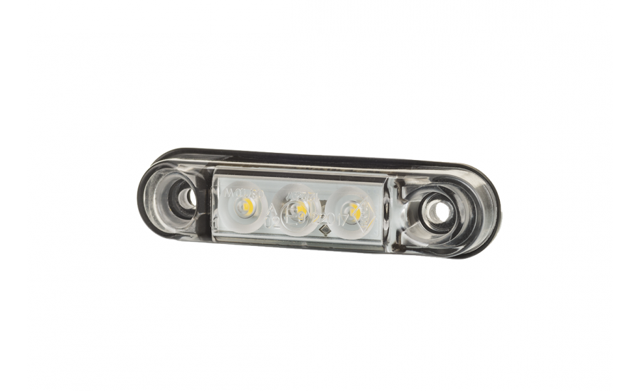 Markeringslys LED Slim Horpol - Hvit