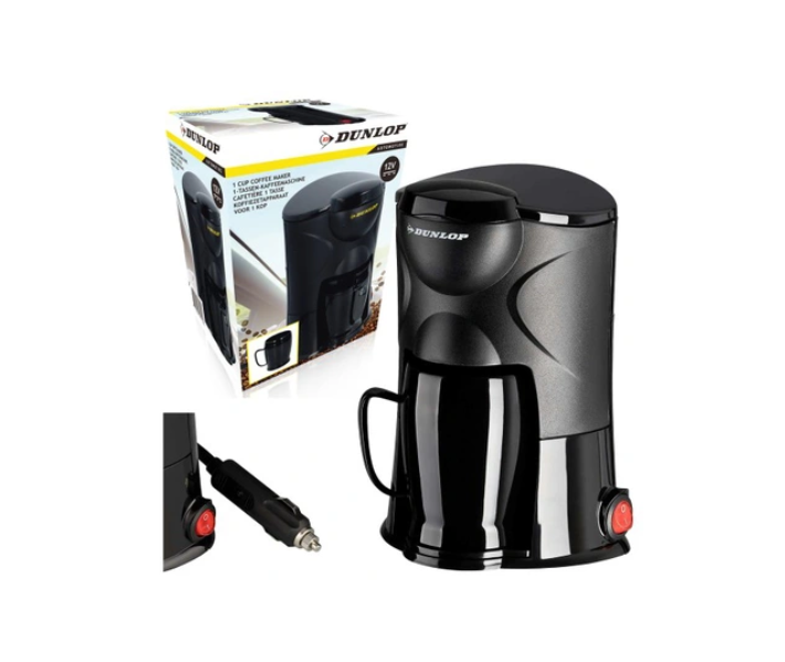 Coffee machine 12/24V + Cup - DUNLOP
