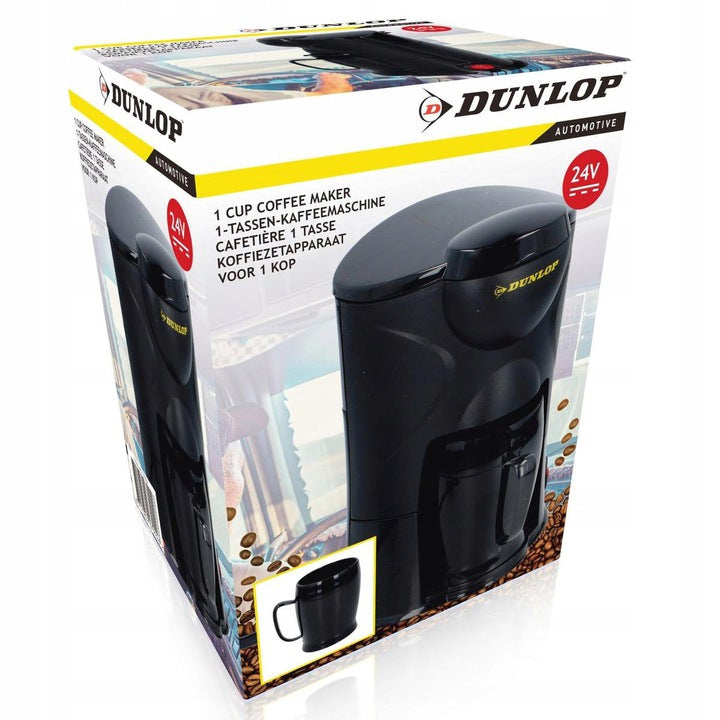 Coffee machine 12/24V + Cup - DUNLOP
