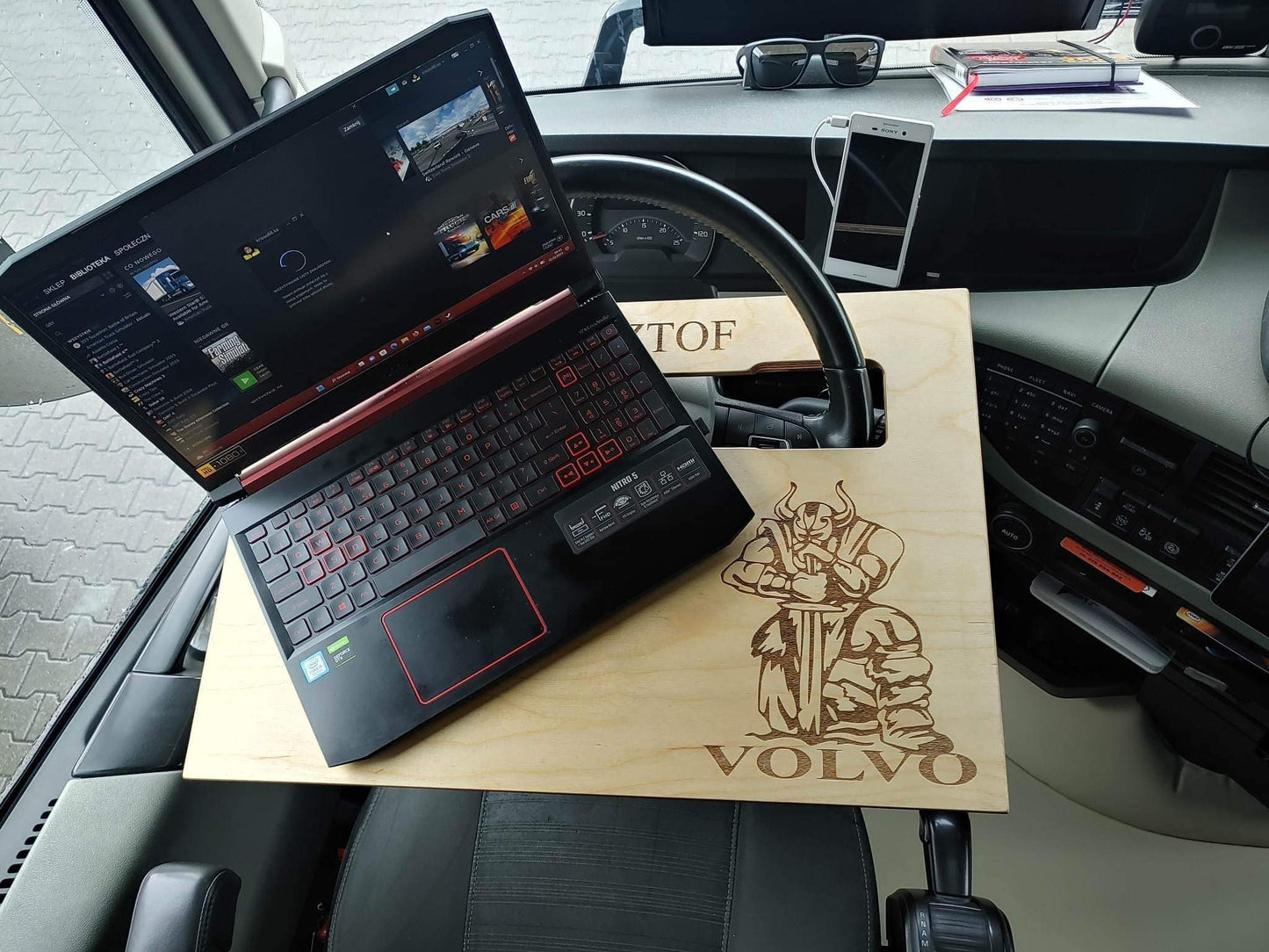 Rattbord til Lastebil med Grafikk - Nyhet!