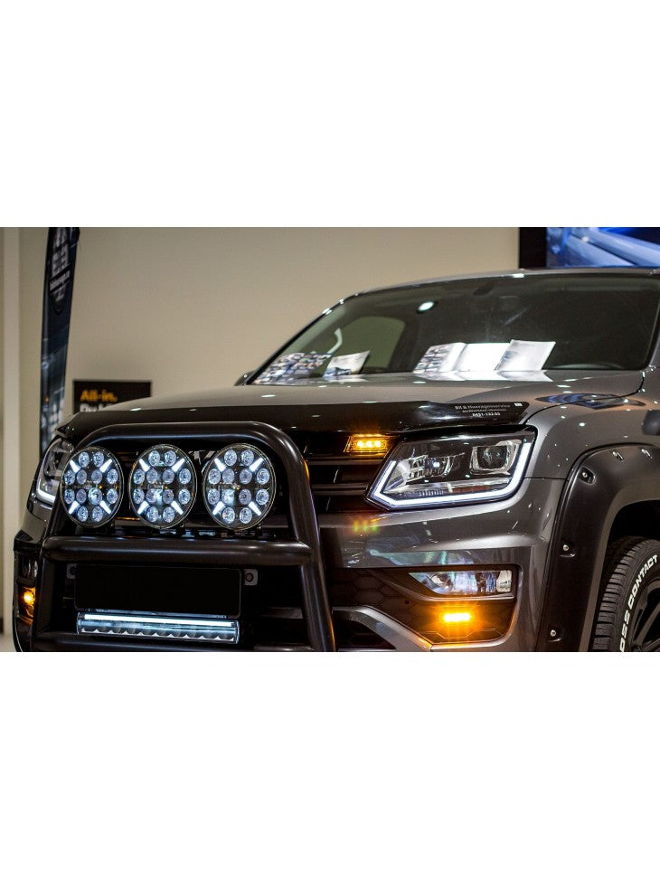 Ledson Pollux9+ 9" LED Ekstralys med Varsellys