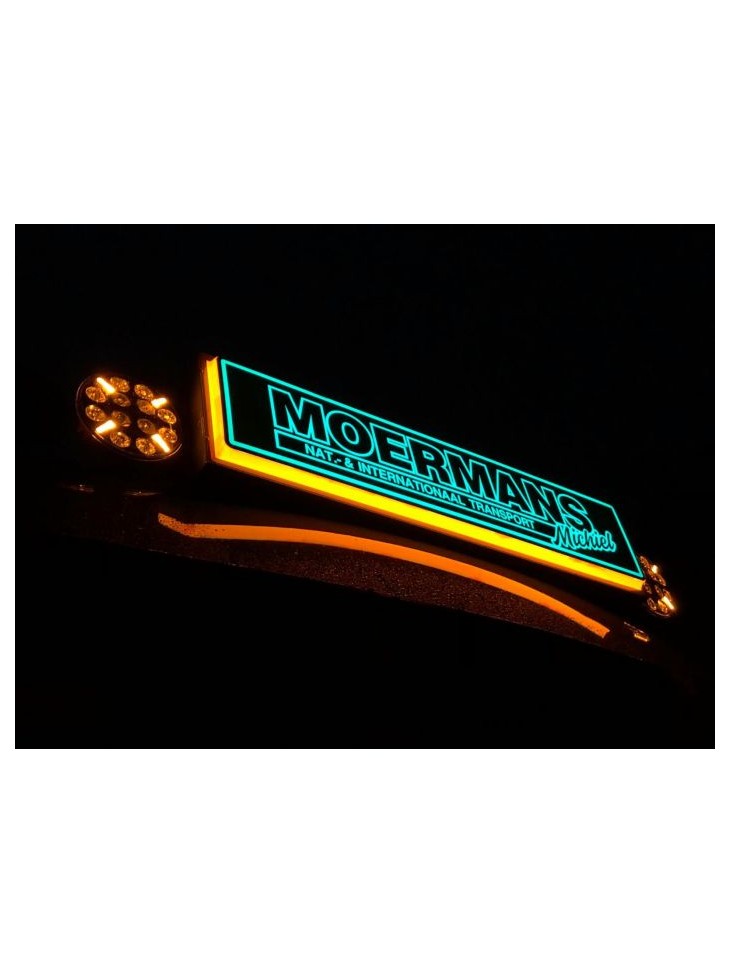 Ledson Pollux9+ 9" LED Ekstralys med Varsellys